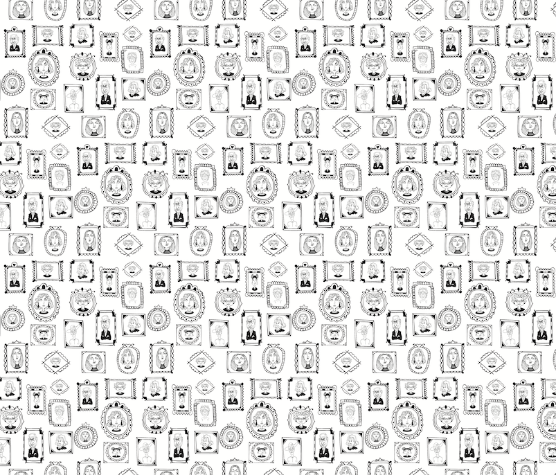 Papel mural Retratos - Calandra Murales