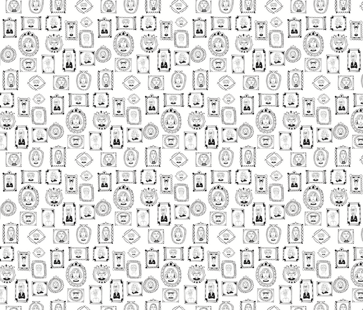 Papel mural Retratos - Calandra Murales