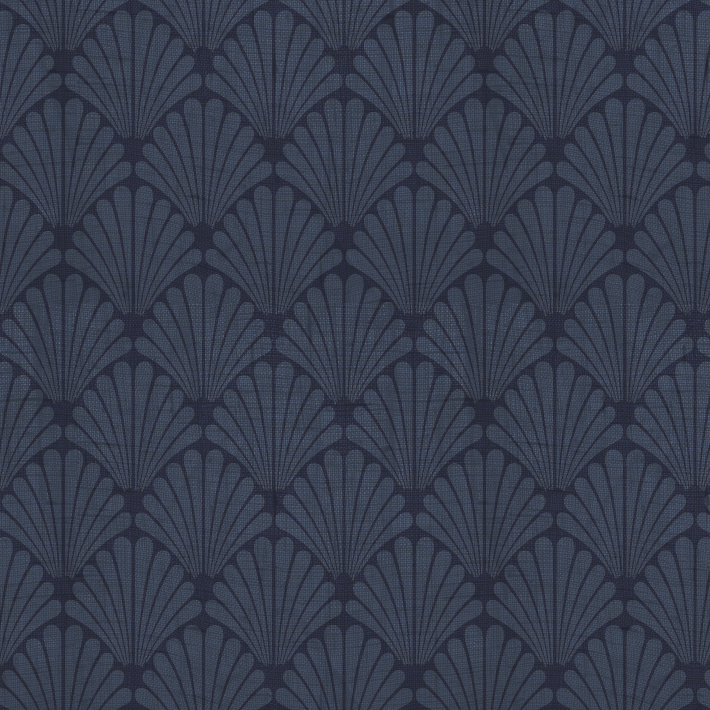 Papel Mural Shell Blue - Calandra Murales