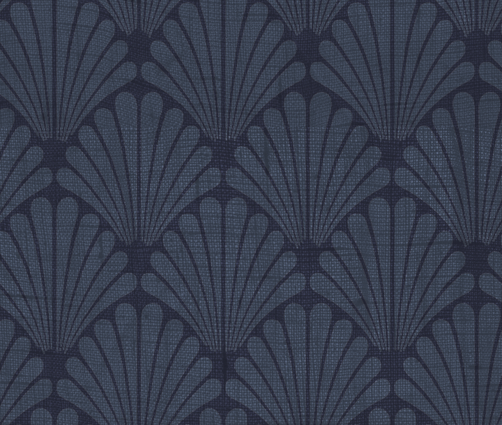 Papel Mural Shell Blue - Calandra Murales