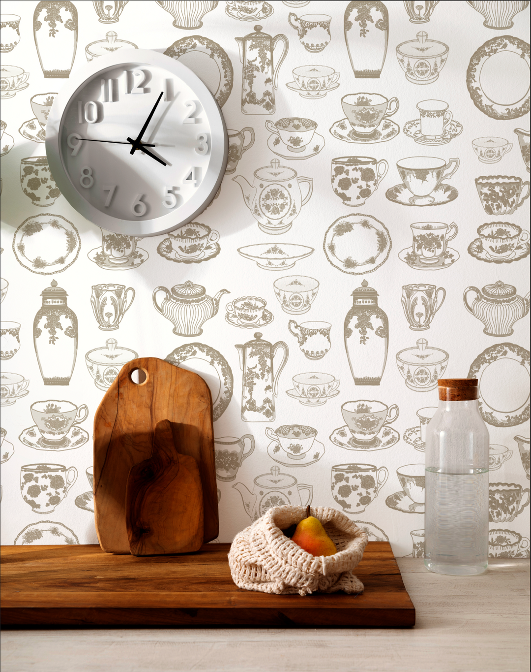 Papel MUral Cocina BEIGE - Calandra Murales