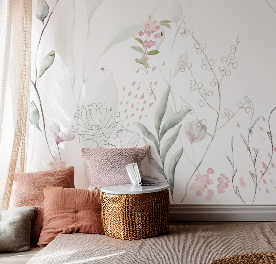 Papel Mural Camelia - Calandra Murales