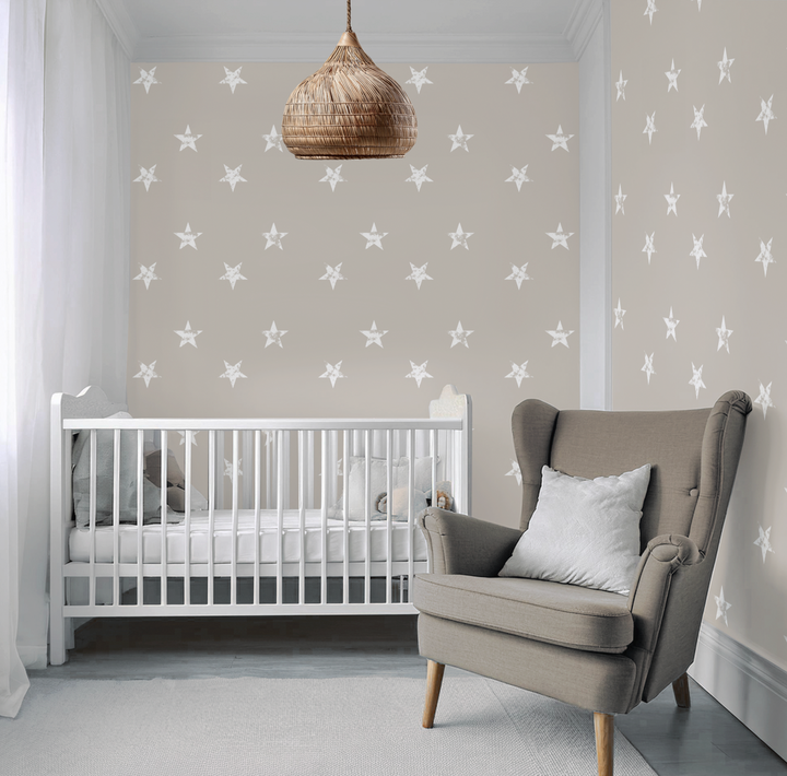Papel Mural Estrellas Vintage - Calandra Murales