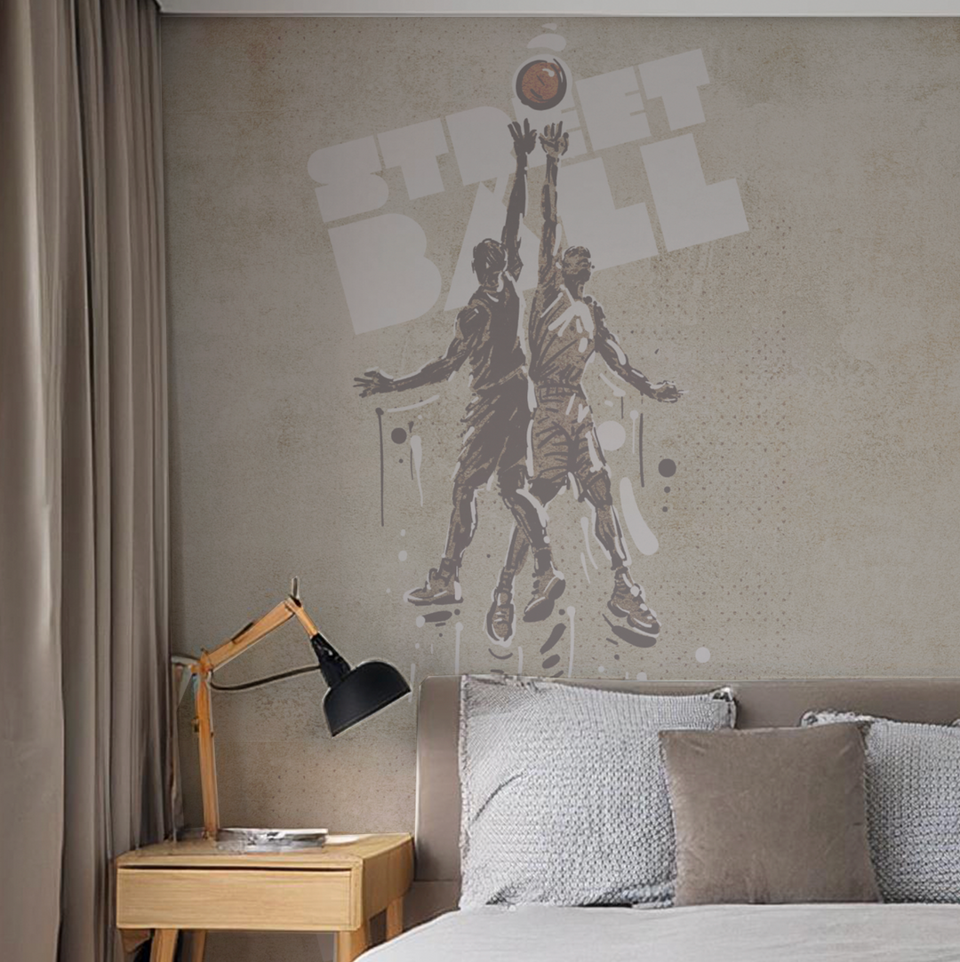 Papel Mural Bascket - Calandra Murales