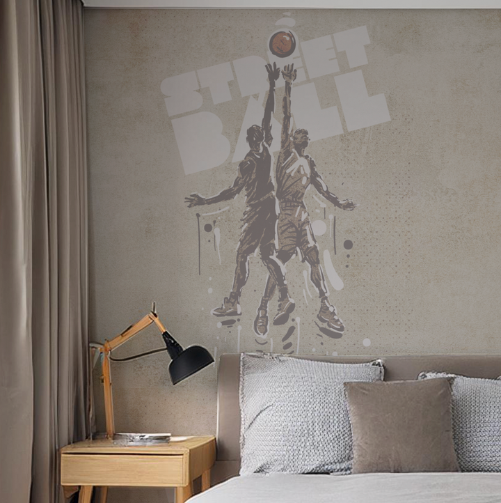 Papel Mural Bascket - Calandra Murales