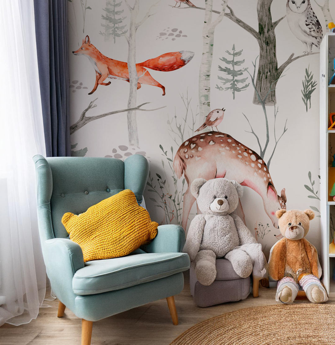 Papel Mural Fox - Calandra Murales
