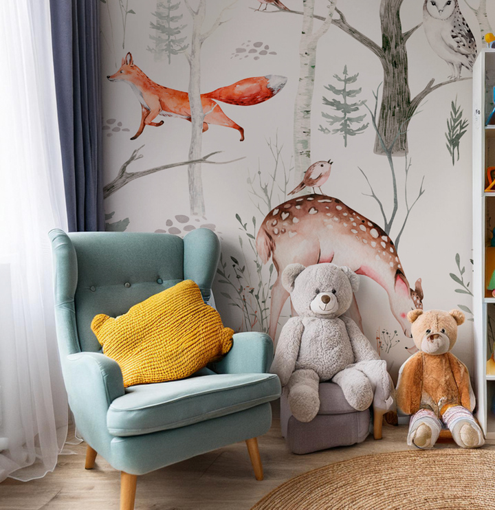 Papel Mural Fox - Calandra Murales