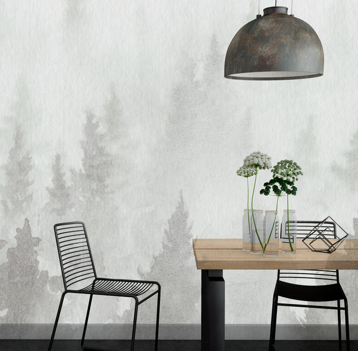 Papel Mural Pino Beige - Calandra Murales