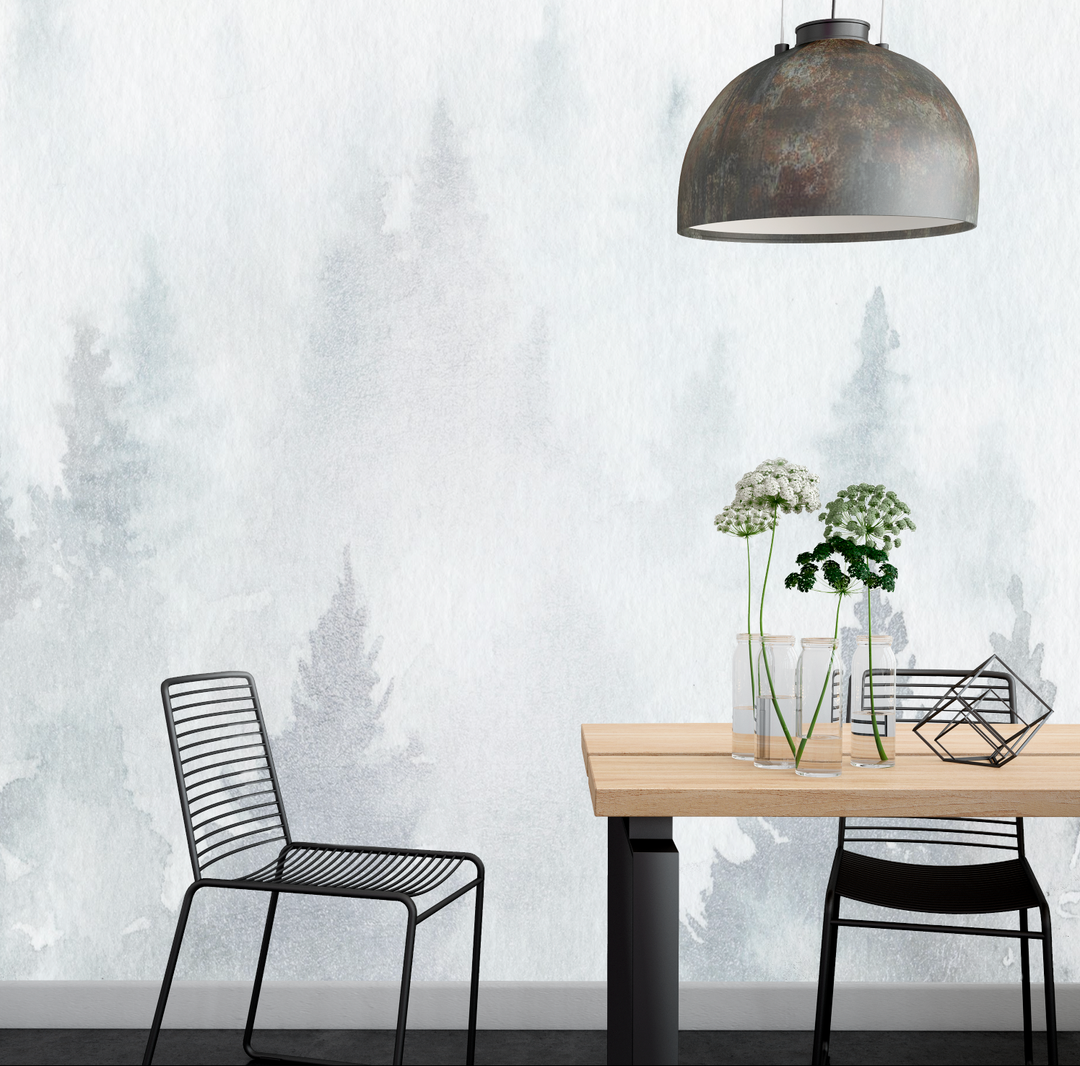 Papel Mural Pino Blue - Calandra Murales