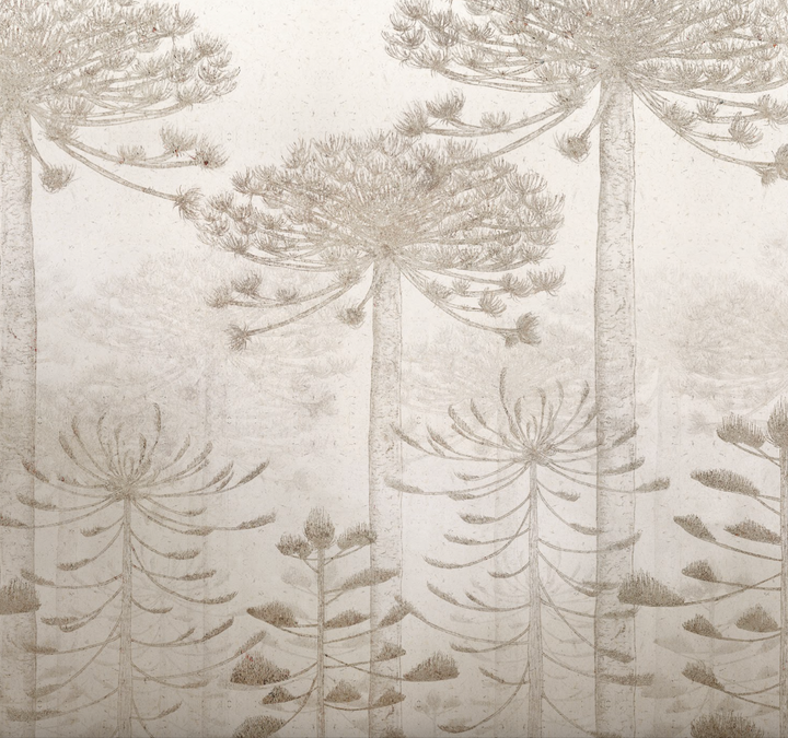 Papel Mural Malalcahuello Beige - Calandra Murales
