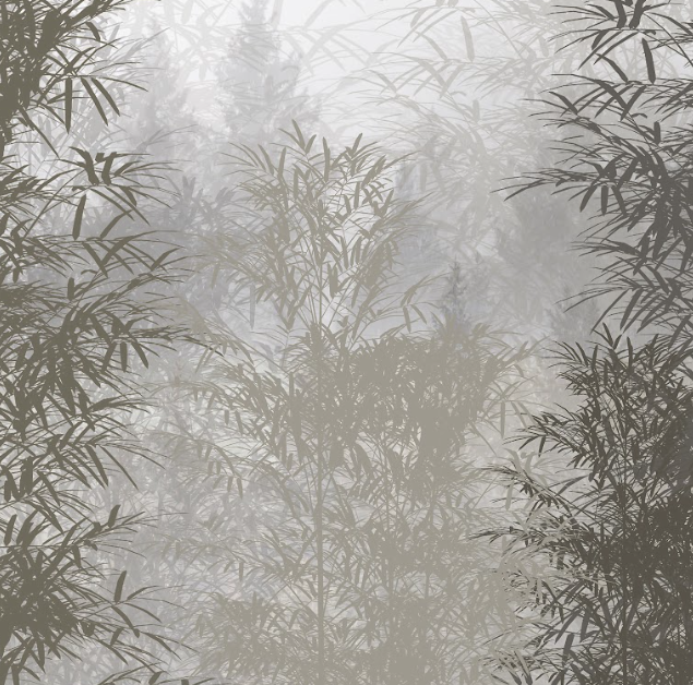 Papel Mural Bamboo Green - Calandra Murales