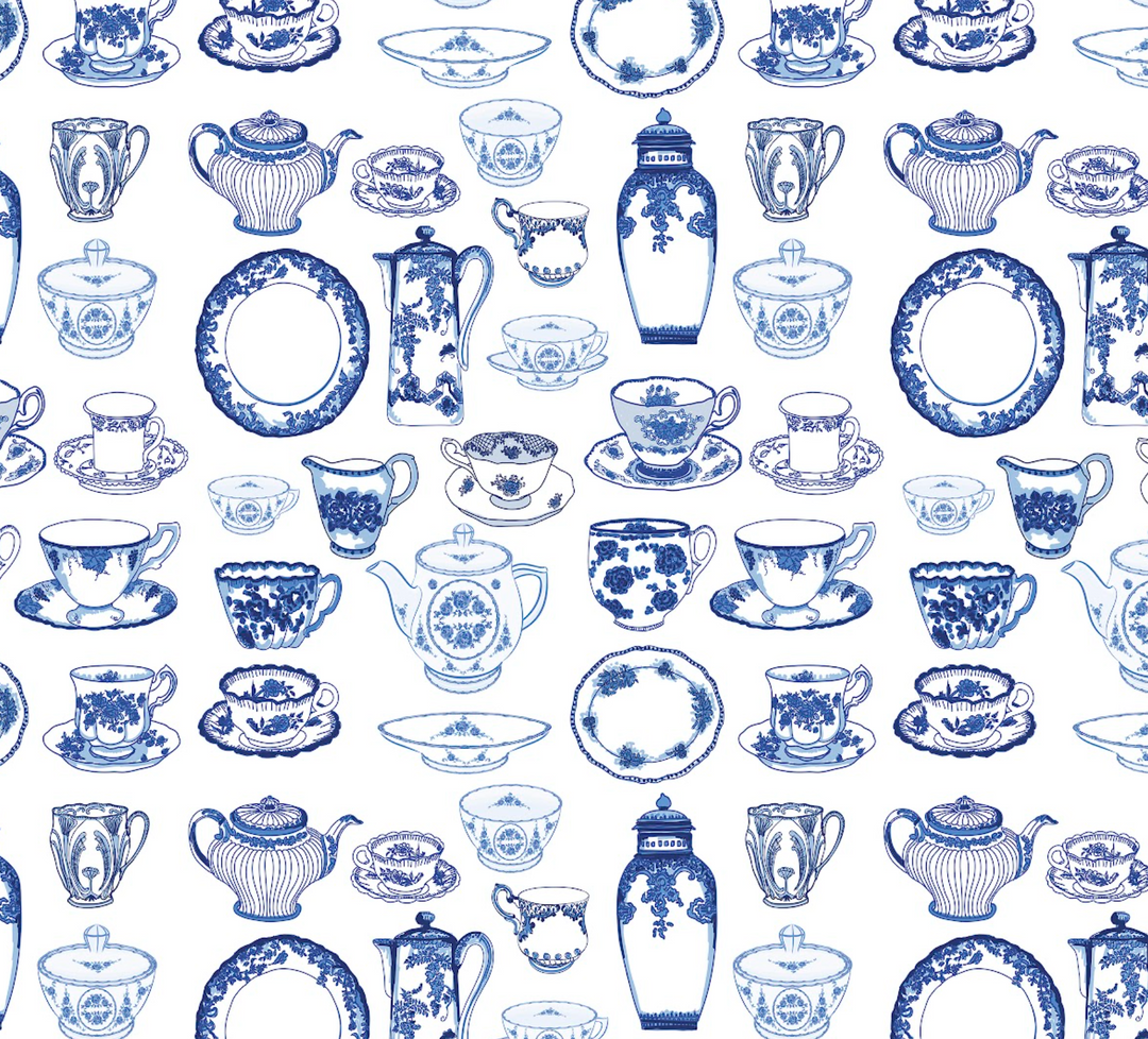 Papel MUral Cocina AZUL - Calandra Murales
