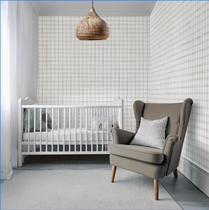 Papel Mural Ottawa beige - Calandra Murales