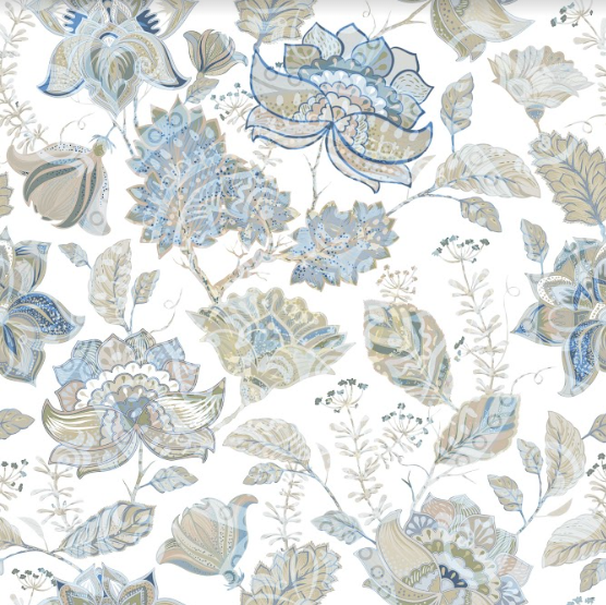 Papel Mural Hortensia - Calandra Murales