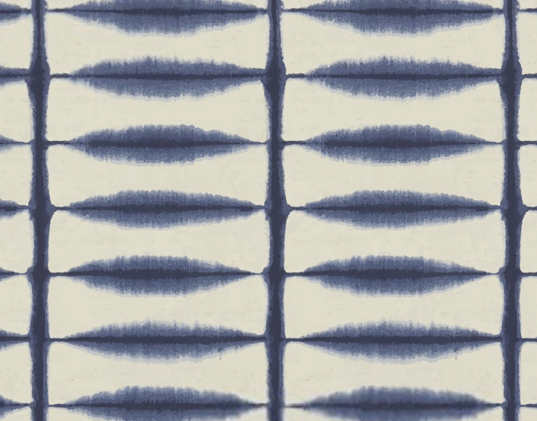 Papel Mural Shibori Azul - Calandra Murales