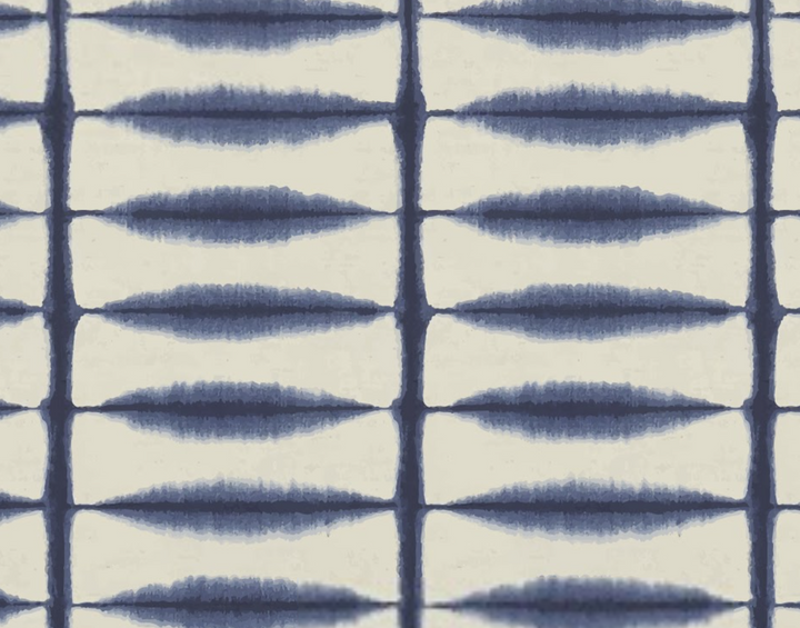 Papel Mural Shibori Azul - Calandra Murales
