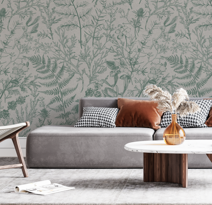 Papel Mural Helechos 1 - Calandra Murales