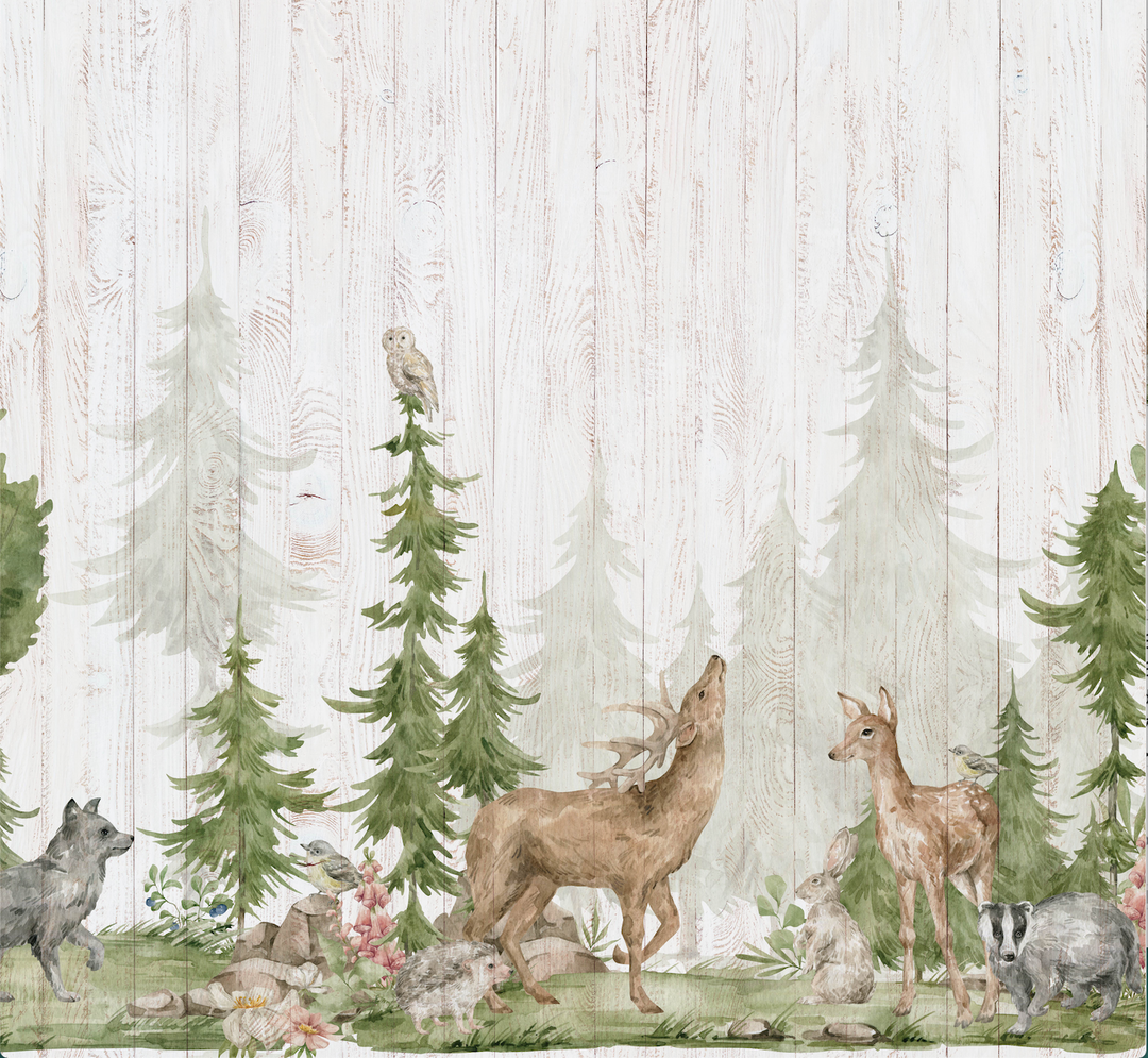 Papel Mural Ciervos - Calandra Murales