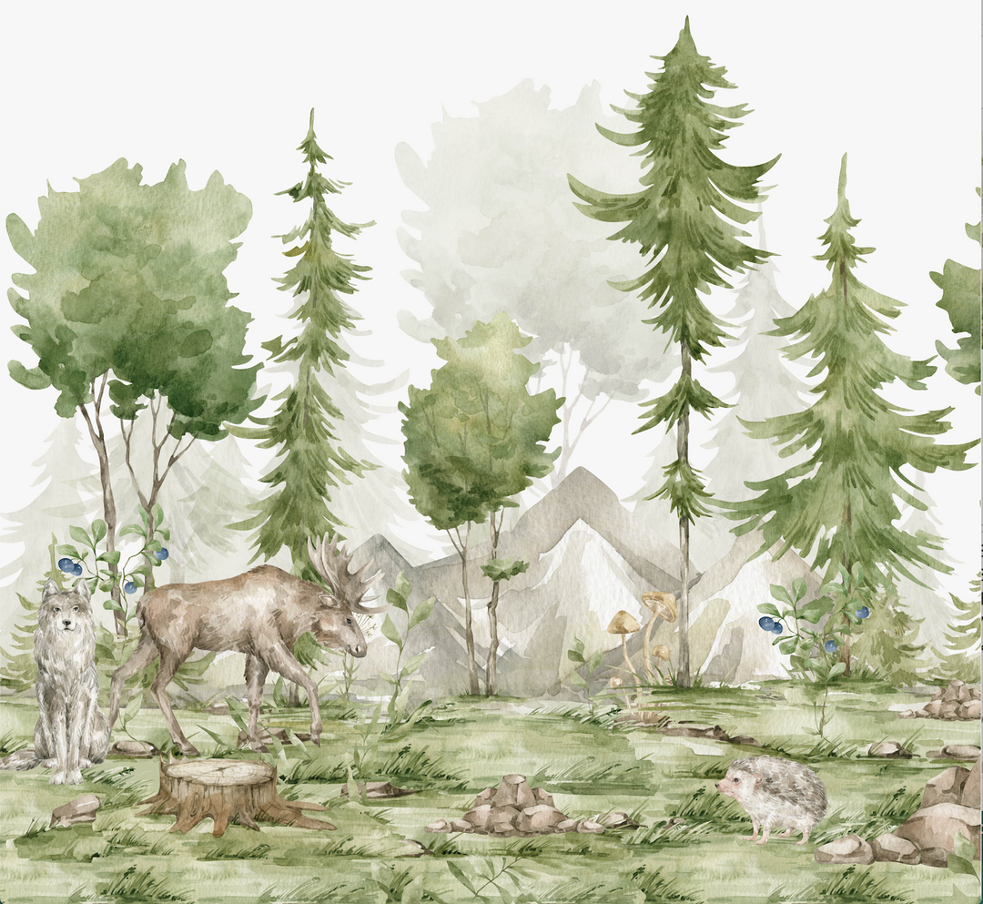Papel Mural Lobo - Calandra Murales