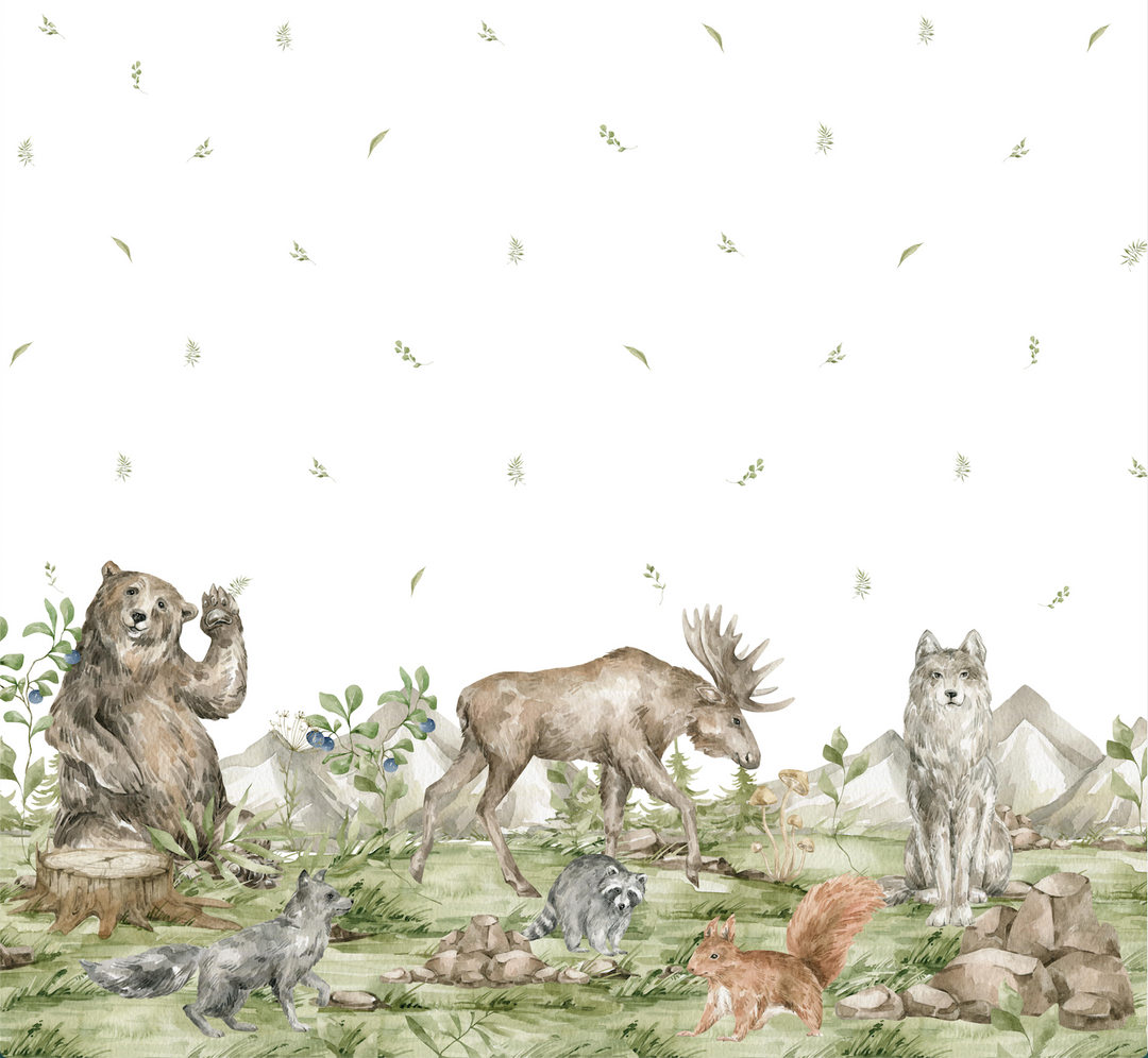Papel Mural Oso - Calandra Murales