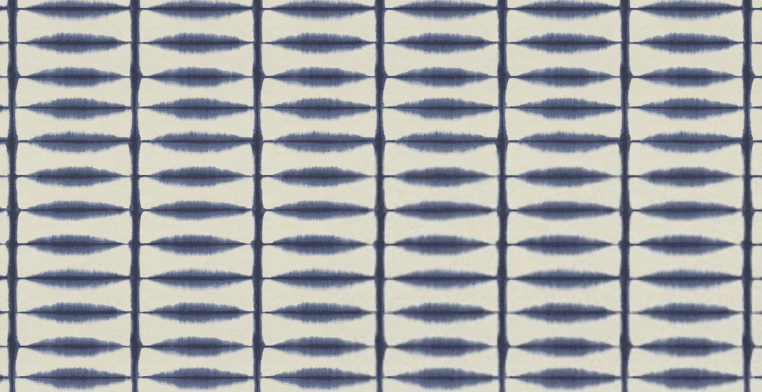 Papel Mural Shibori Azul - Calandra Murales